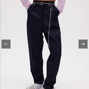 LCDP Les Coyotes De Paris black girls pants size 12 NWT